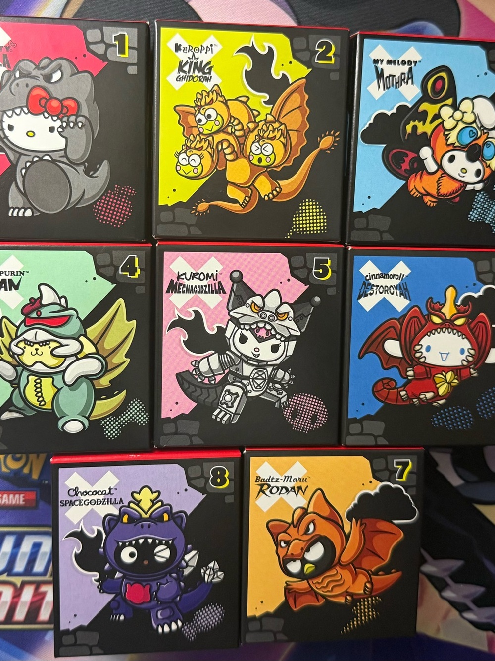 Hello Kitty Godzilla McDonald’s 2026 Full Set 1-8 New 🔥🔥🔥